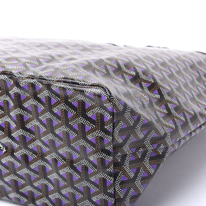 Goyard Goyardine Saint Louis Claire Voie PM Black Violet 8 of 9