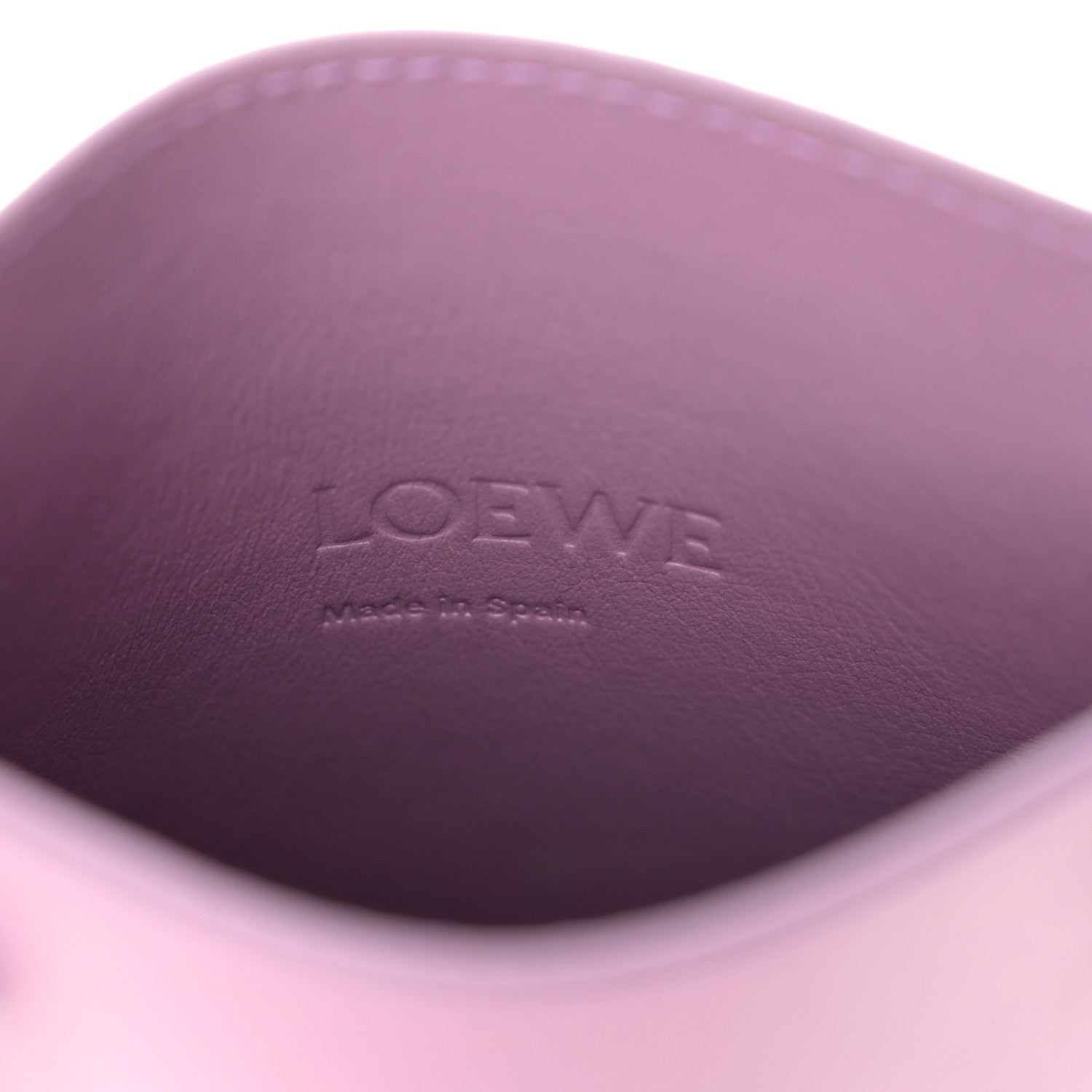 Loewe Smooth Calfskin Dice Pocket Purple 6 of 10