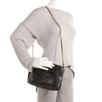Chanel Lambskin Tassel Camera Case Black 2 of 10