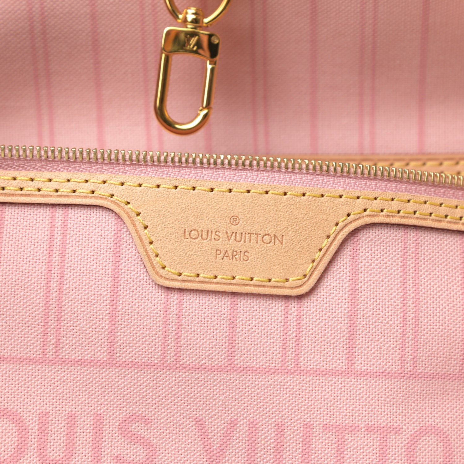 Louis Vuitton Damier Azur Neo Neverfull GM Rose Ballerine 6 of 9
