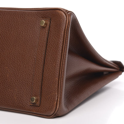 Hermes Ardennes Birkin 35 Noisette 9 of 18