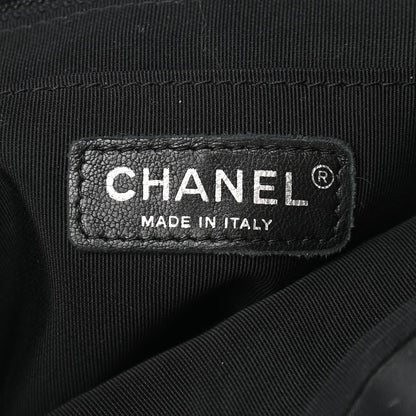 Chanel Tweed Large Urban Spirit Backpack Black White 6 of 9