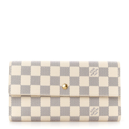 Louis Vuitton Damier Azur Porte Tresor International Wallet 1 of 10
