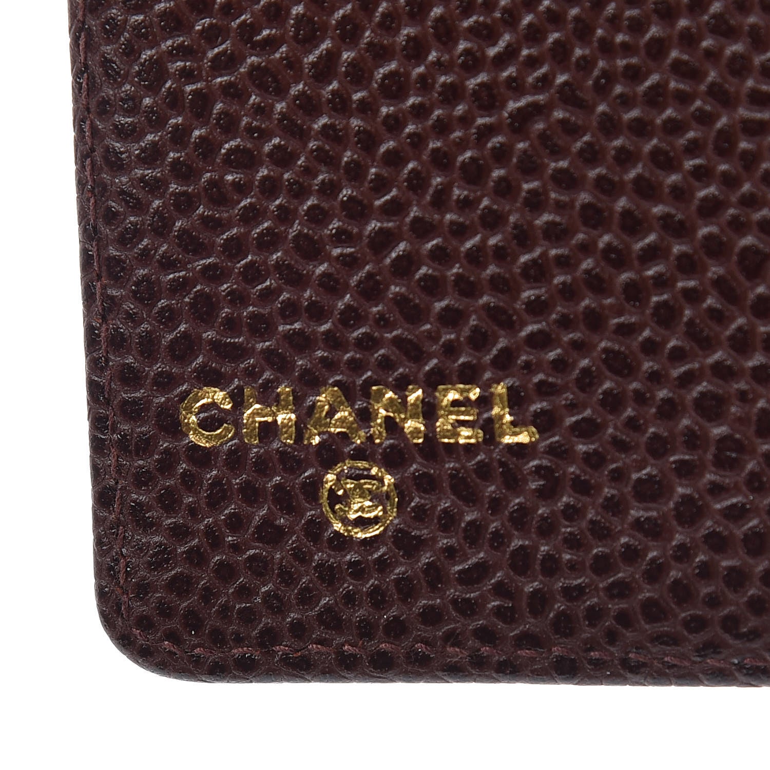 Chanel Caviar CC Mini Ring Agenda Planner Brown 6 of 8