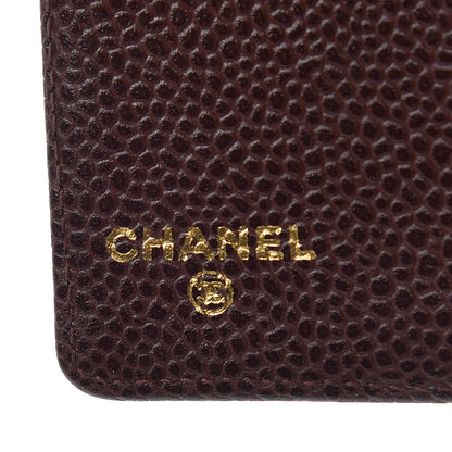 Chanel Caviar CC Mini Ring Agenda Planner Brown 6 of 8