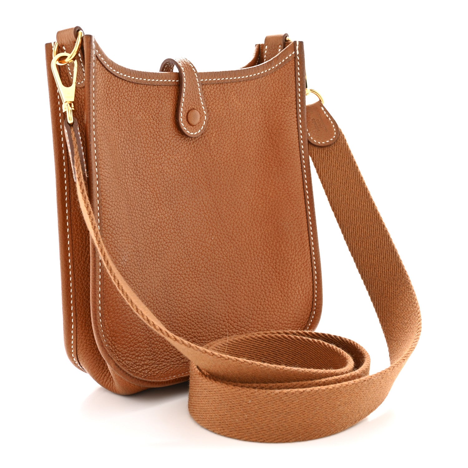 Hermes Taurillon Maurice Evelyne TPM Gold 3 of 11