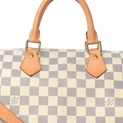 Louis Vuitton Damier Azur Speedy Bandouliere 35 11 of 13