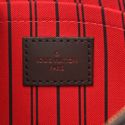 Louis Vuitton Damier Ebene Neverfull MM GM Pochette 6 of 7