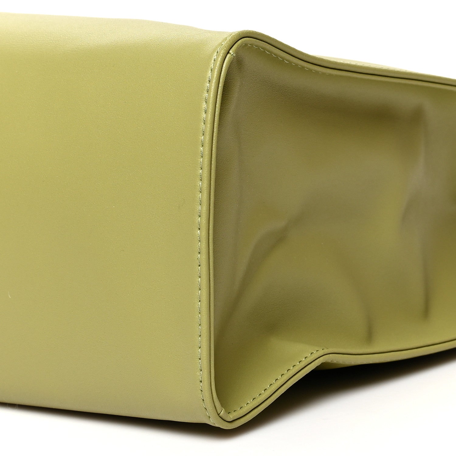 Telfar Vegan Leather Medium Shopping Bag Drab 10 of 10