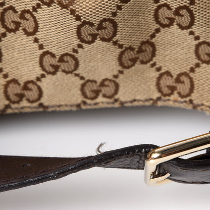 Gucci Monogram Charlotte Medium Hobo Brown 9 of 9