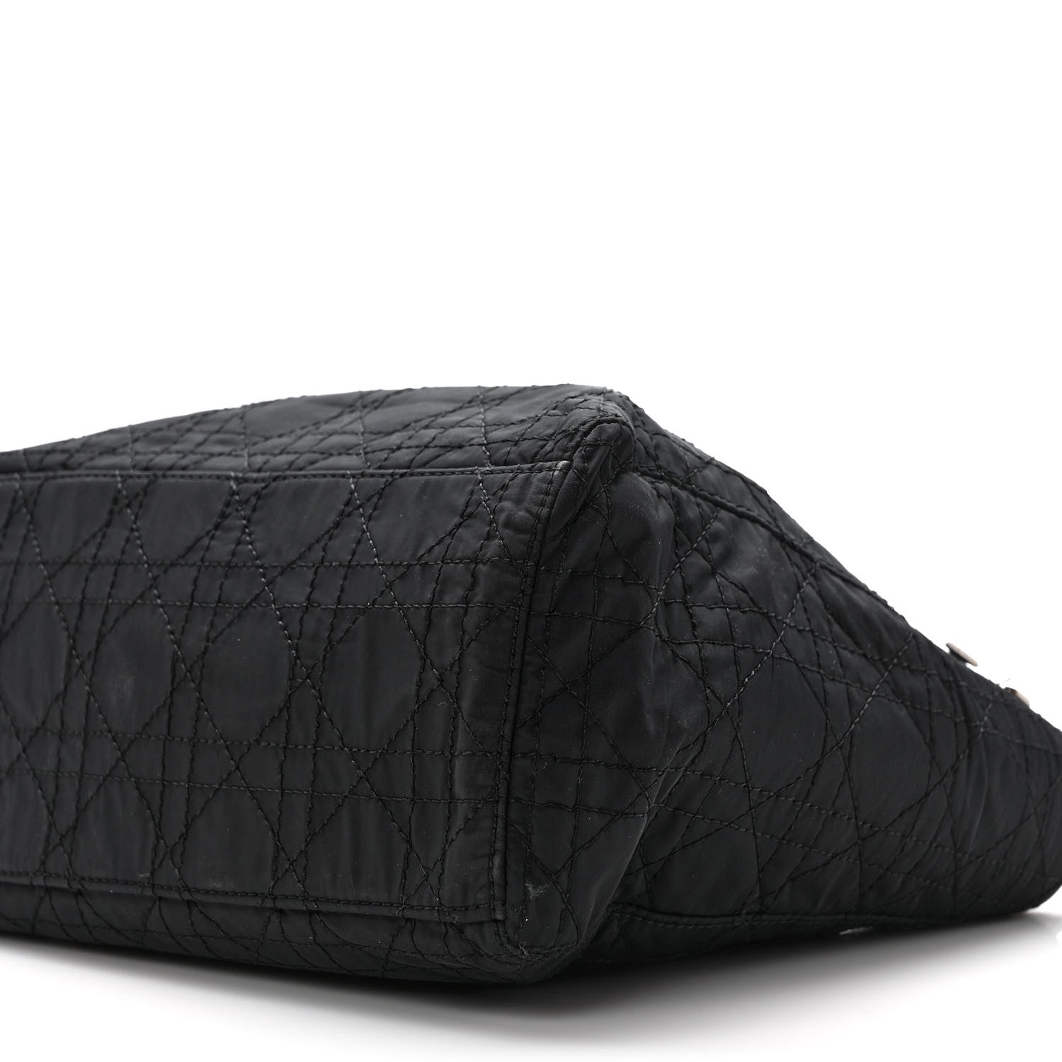 Christian Dior Nylon Cannage Medium Lady Dior Black 9 of 10