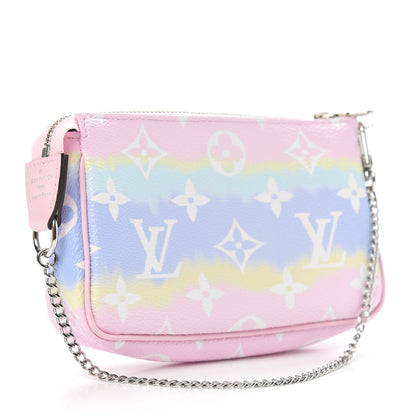 Louis Vuitton Monogram Escale Mini Pochette Accessories Pastel 3 of 8