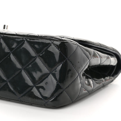 Chanel Patent Quilted Jumbo Double Flap Black 6 of 11