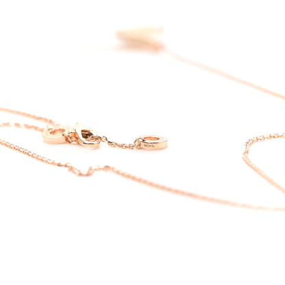 Bulgari 18K Rose Gold Diamond Mother of Pearl Small Divas' Dream Pendant Necklace 5 of 6