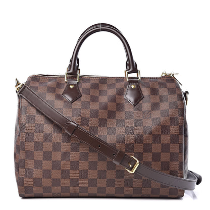 Louis Vuitton Damier Ebene Speedy Bandouliere 30 1 of 11