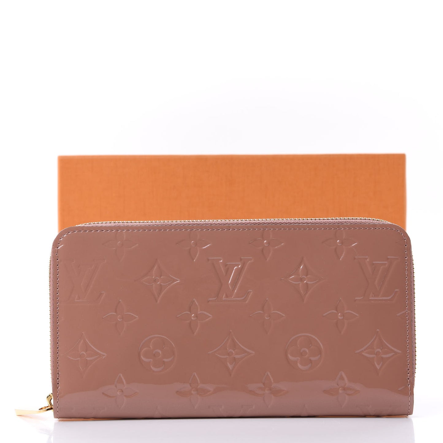 Vernis Zippy Wallet Rose Velours