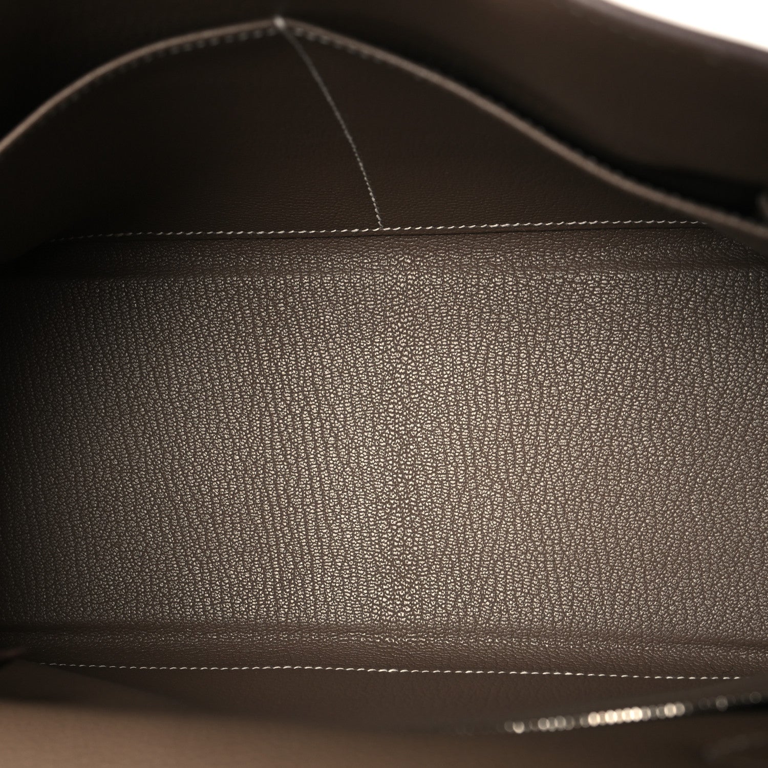 Hermes Togo Kelly Retourne 28 Etoupe 4 of 12