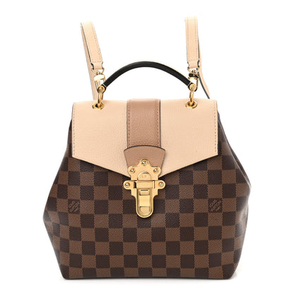 Louis Vuitton Damier Ebene Clapton Backpack Creme 1 of 10