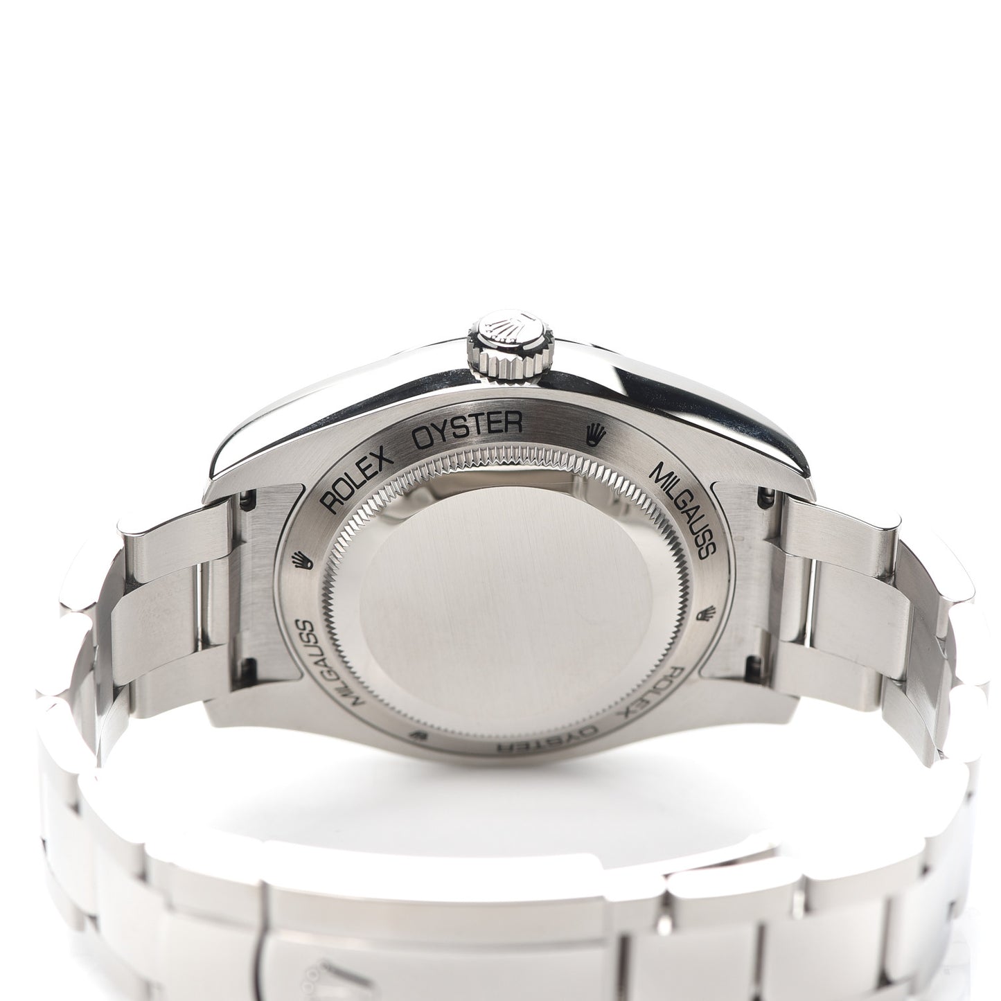 Stainless Steel 40mm Oyster Perpetual Milgauss Watch Z-Blue 116400GV