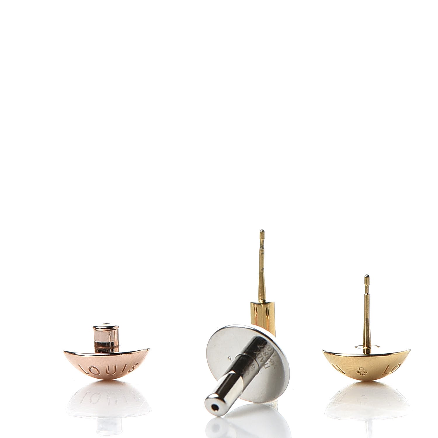 Louis Vuitton Studdy Stud Earrings Set 4 of 6