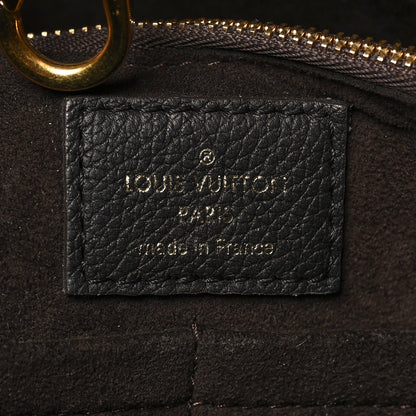 Louis Vuitton Calfskin Monogram Kimono Tote Black 6 of 9