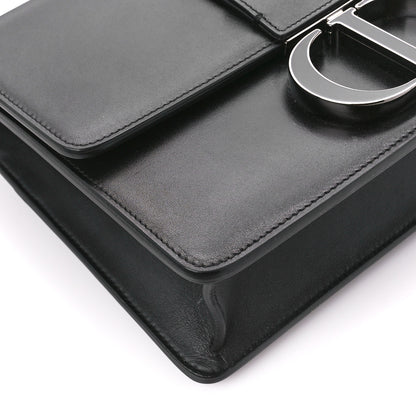 Christian Dior Smooth Calfskin 30 Montaigne Flap Bag Black 10 of 12