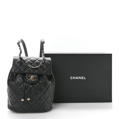 Chanel Caviar Quilted Mini Urban Spirit Backpack Black 11 of 12