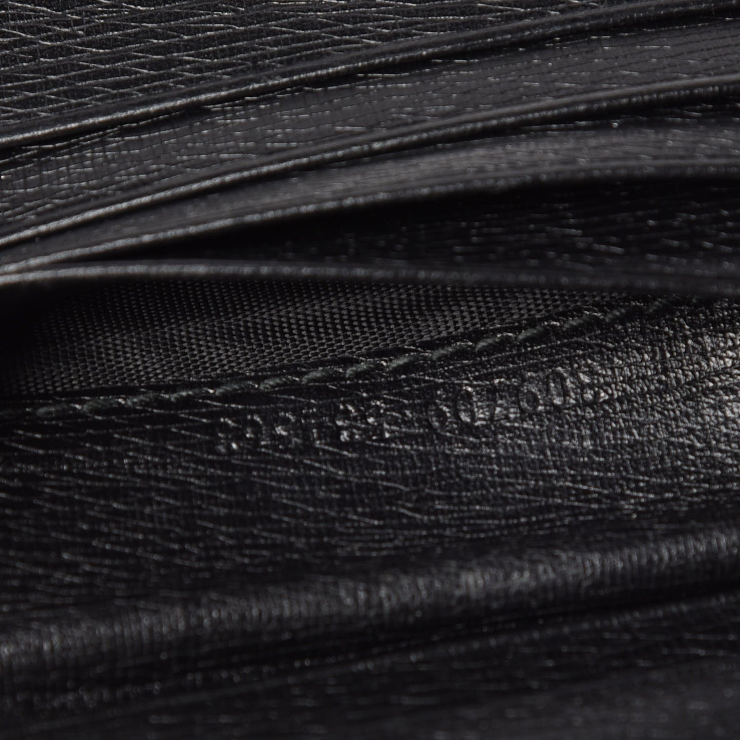 Calfskin Interlocking G French Wallet Black