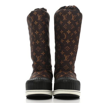 Louis Vuitton Monogram Polar Flat High Boots 38 2 of 9