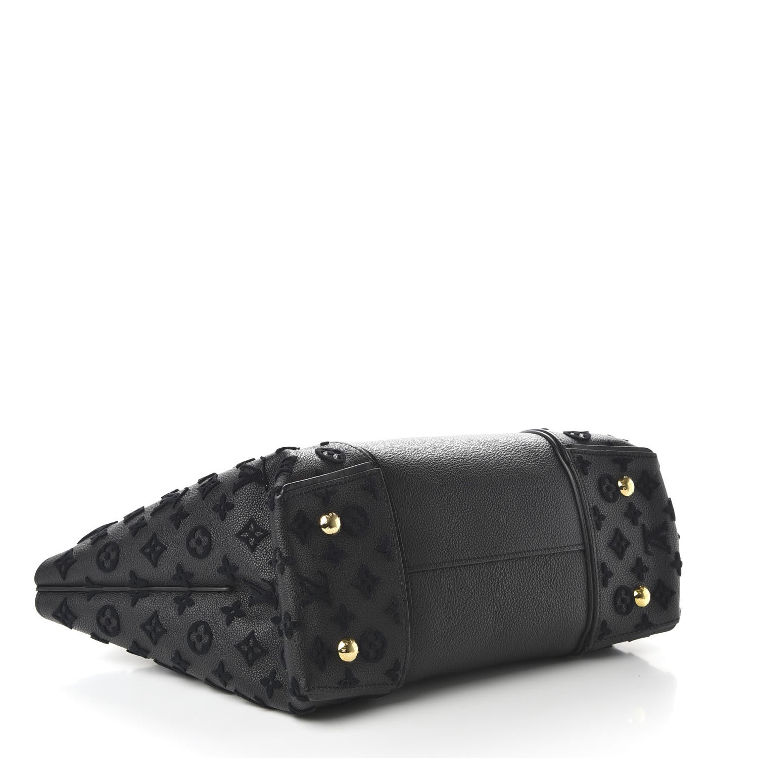 Louis Vuitton Veau Cachemire Tote W PM Black 4 of 9