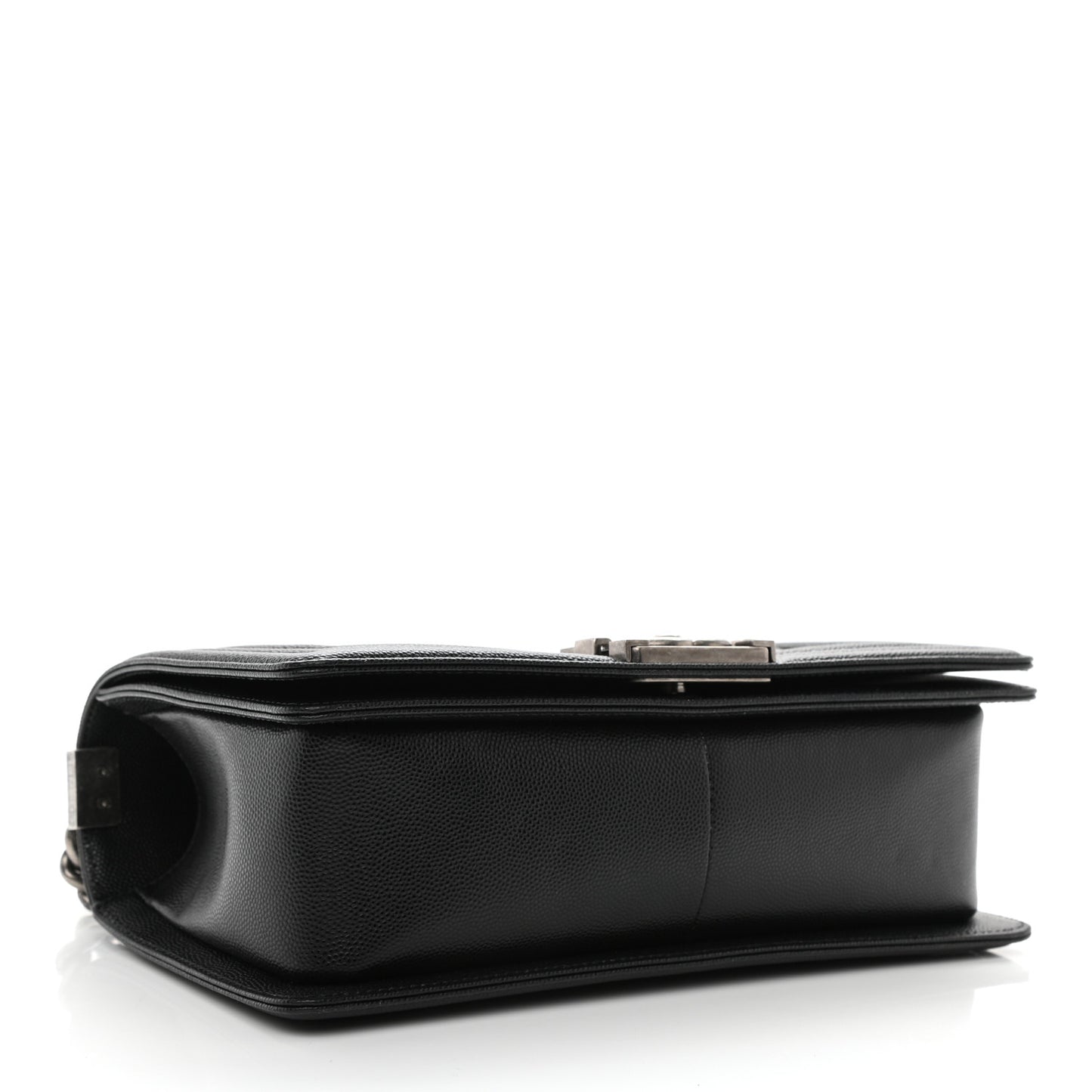 Caviar Quilted Medium Boy Flap Black