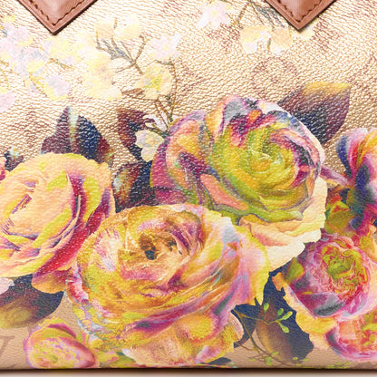 Louis Vuitton Metallic Monogram LV Garden Speedy Bandouliere 25 Gold 10 of 12