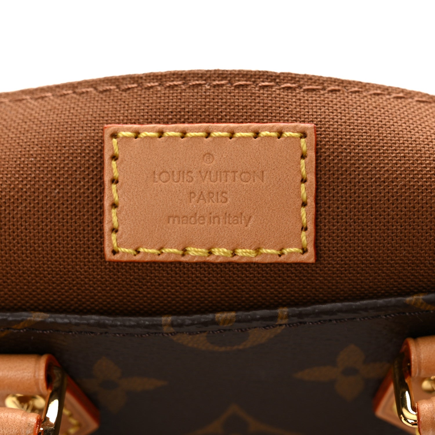 Louis Vuitton Monogram Petit Sac Plat 6 of 9