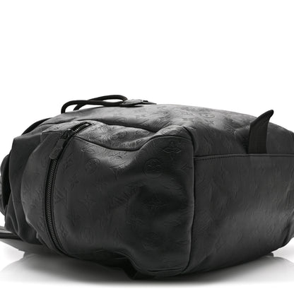 Louis Vuitton Calfskin Monogram Shadow Discovery Backpack Black 9 of 10