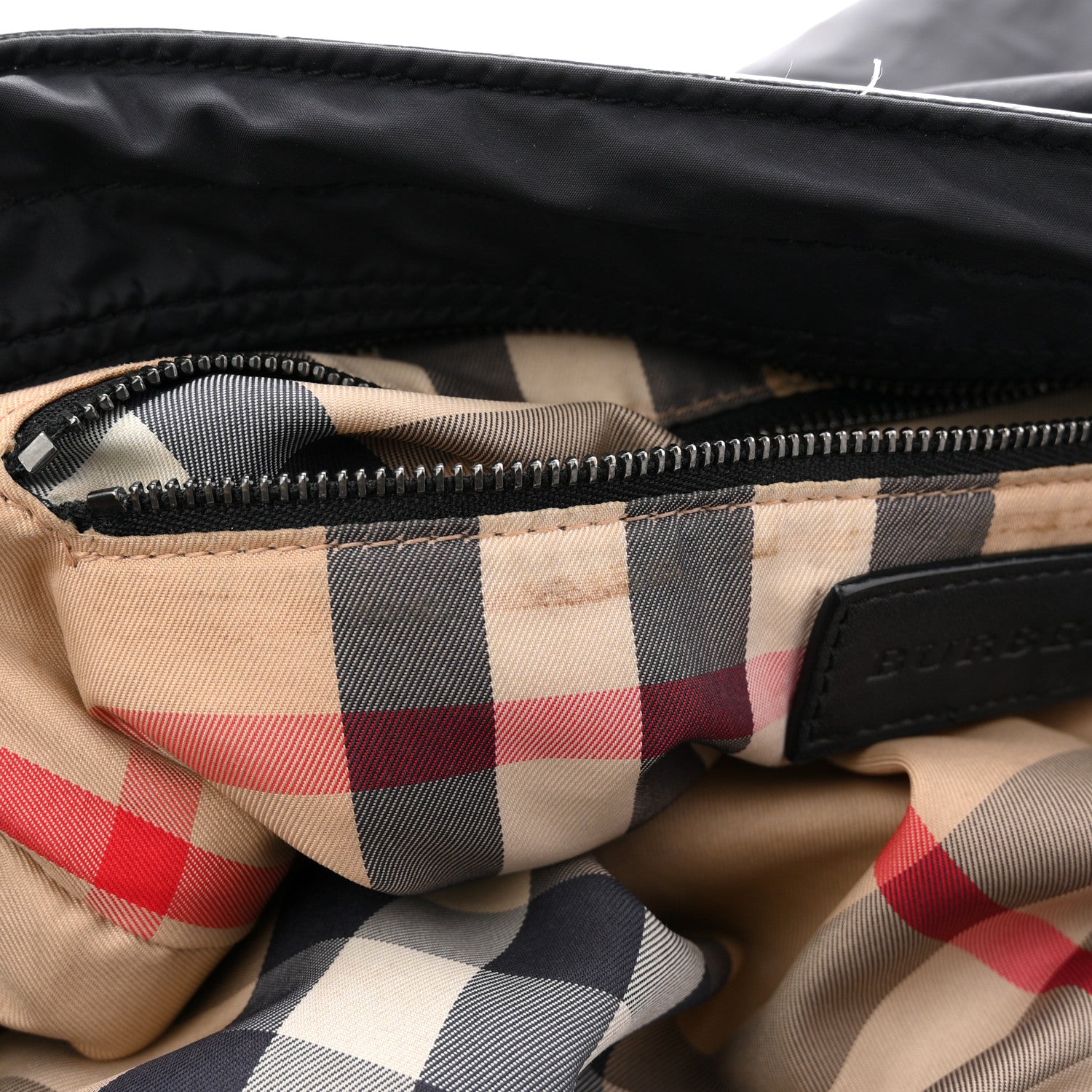 Burberry Nylon Buckleigh Packable Tote Black 11 of 14