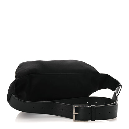 Saint Laurent Canvas Monogram Belt Bag Black 2 of 10