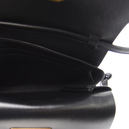 Valentino Garavani Smooth Calfskin Small VRing Crossbody Bag Black 5 of 12