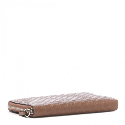 Gucci Microguccissima Large Zip Around Organizer Wallet Acero 3 of 8