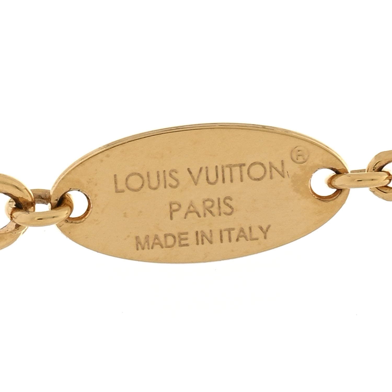 Louis Vuitton Metal Blooming Supple Necklace Gold 5 of 7