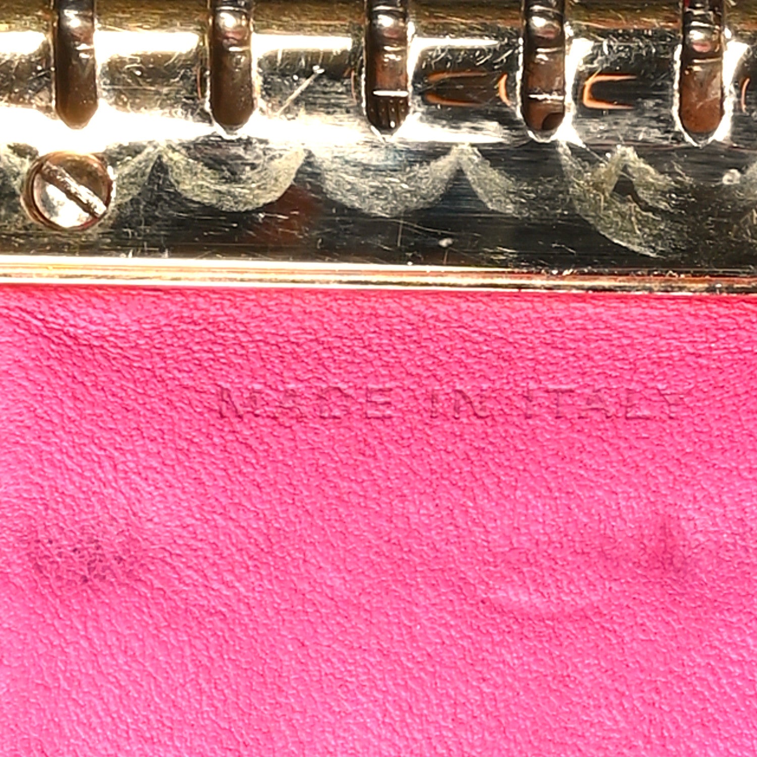 Chanel Lambskin Quilted 6 Key Holder Fuchsia 6 of 9