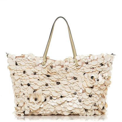 Valentino Garavani Glamorous Flowers Tote Nude 1 of 9