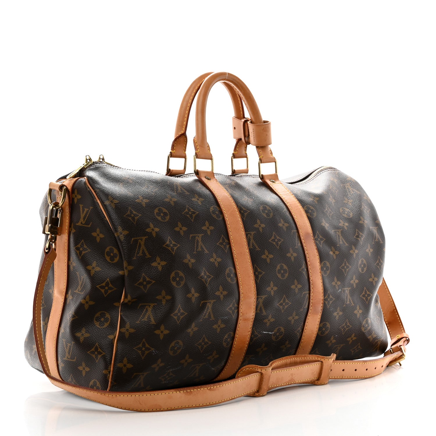 Louis Vuitton Monogram Keepall Bandouliere 45 2 of 26