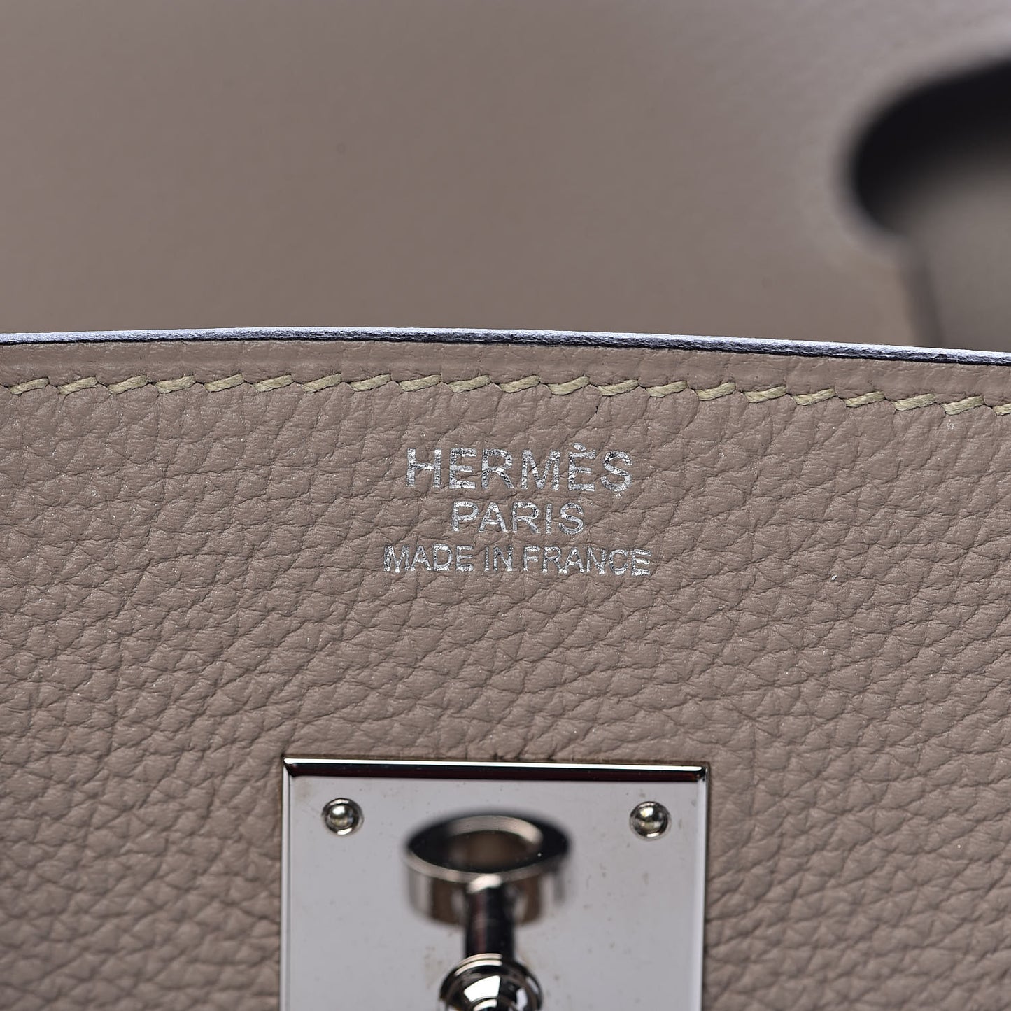 Togo Birkin 30 Gris Tourterelle