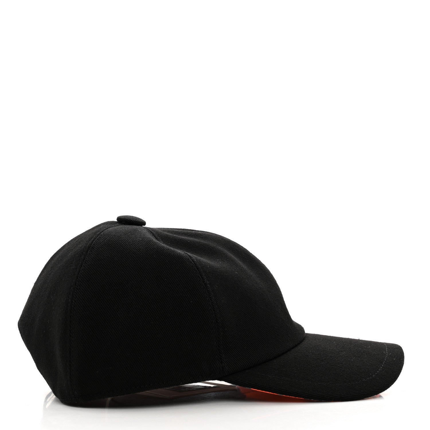 Chanel Cotton CC Cap Hat Black Coral 5 of 8