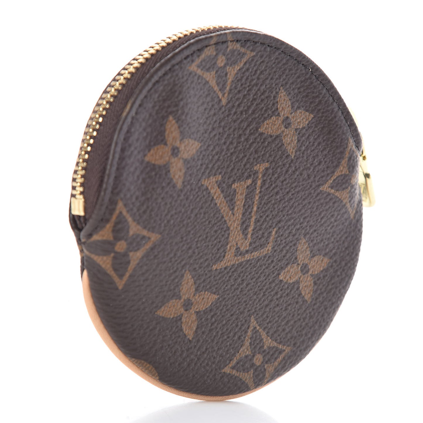 Monogram Round Coin Purse