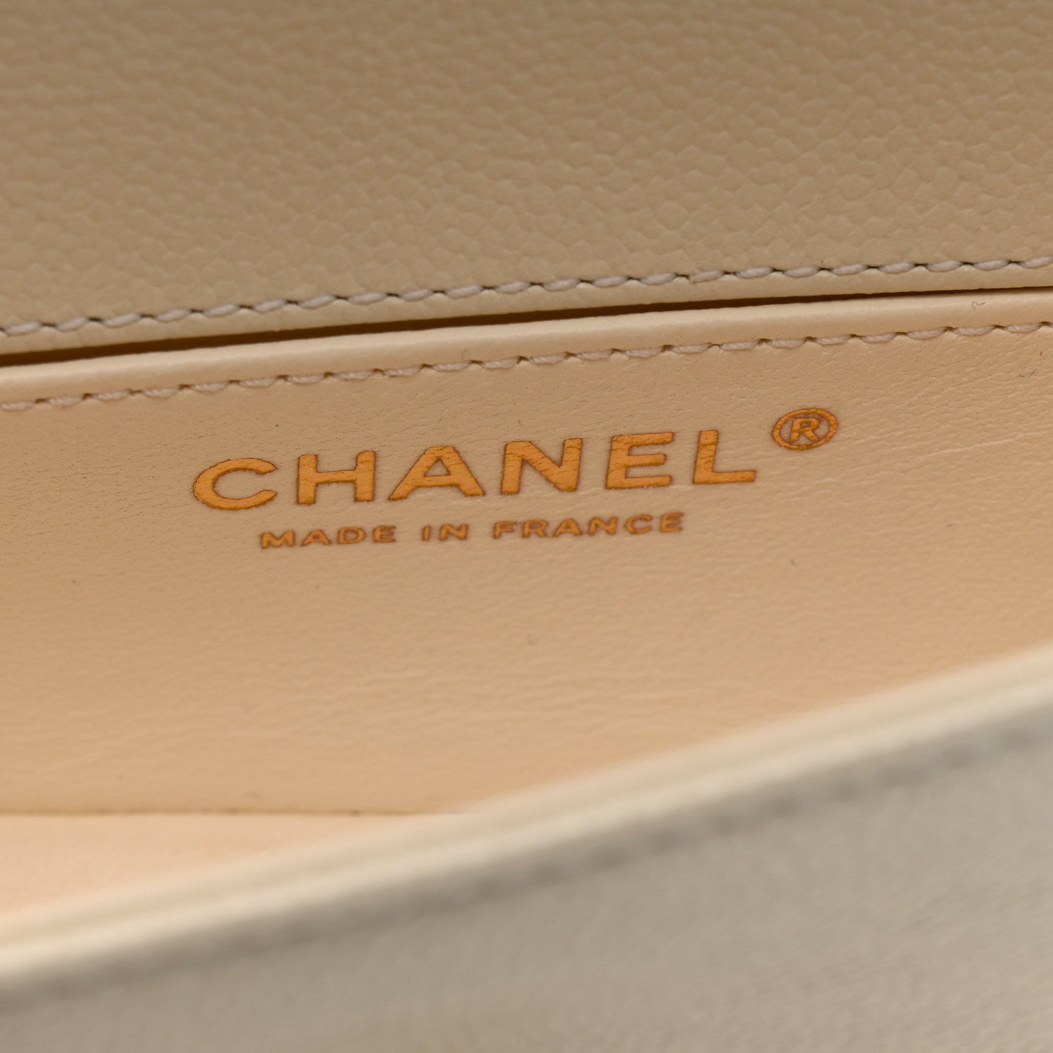 Chanel Caviar Quilted Mini Boy Flap White 6 of 10