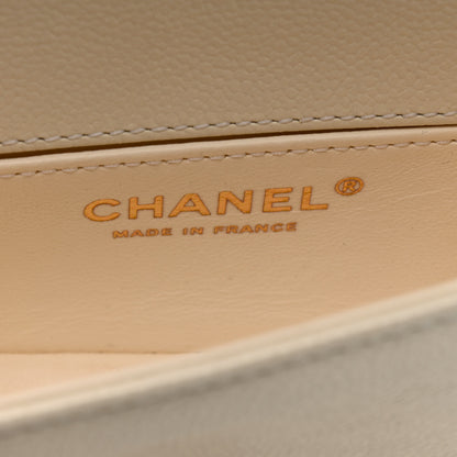 Chanel Caviar Quilted Mini Boy Flap White 6 of 10