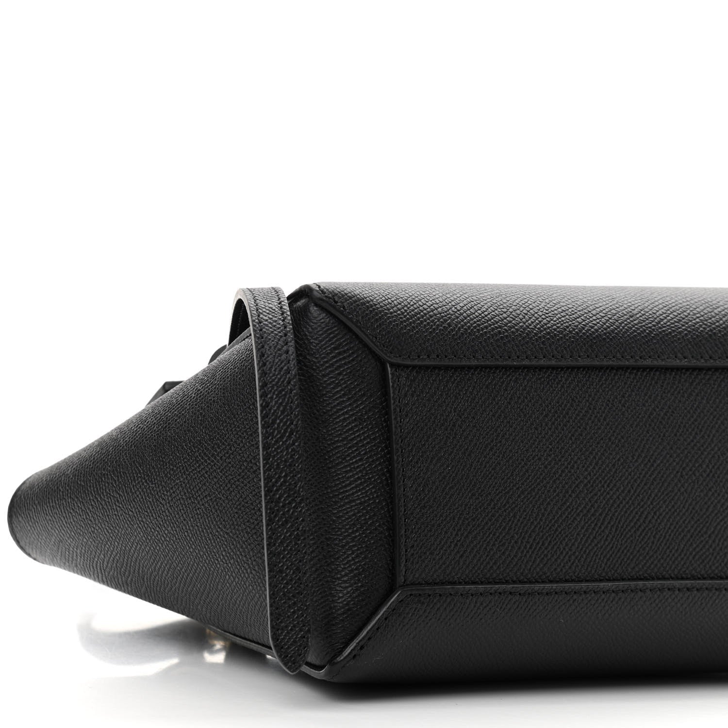 Celine Grained Calfskin Nano Belt Bag Black 8 of 9