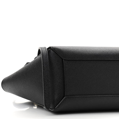 Celine Grained Calfskin Nano Belt Bag Black 8 of 9