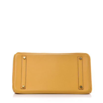 Hermes Epsom Birkin 35 Jaune Ambre 6 of 34